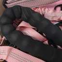 No Pull Dog Harness, Collar & Leash Set | Includes Dog Seat Belt, Collapsible Bowls & Poop Bag Dispenser, Ideal for Training, Walking, Hiking. Fits Small to Large Dogs(Pink, M)