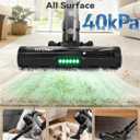 Telescopic Cordless Stick Vacuum Cleaner for Home & Pet Hair, 40kPa Powerful Suction, 450W Motor, 65Min Runtime, 2.5H Quick Rechargeable for All Floors