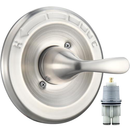 Replacement for Delta Classic 13 Series Single-Function Trim Kit, T13020-SS Stainless Steel Shower Handle, Fit Delta Shower Valve R10000 Series (Cartridge Included)