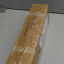 Nieifi Spice Rack Wall Mount, 4 Pack, Clear, Screw or Adhesive Installation, Spice Rack Organizer for Your Kitchen Cabinet or Pantry Door