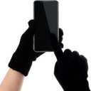 Winter Gloves for Women, Womens Gloves Cold Weather Warm Lined, Gloves for Women Touchscreen Fingers (Black)