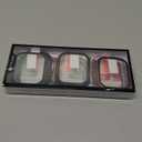 Rontion 6 Pack Hard PC Case Compatible with Apple Watch Series 11/10 42mm with Tempered Glass Screen Protector, Ultra-Thin Scratch Resistant Protective Bumper Covers for iWatch 11/10 42mm Accessories (Black+Blue+Green+Starlight+Clear+Rose Gold)