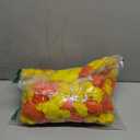 5 feet Marigold Garland |Indian/American Wedding Party Mantle Decoration, Faux Garlands Wedding Garland, Diwali Decoration, Spring Bush Floral! (Lemon Yellow & Dark Orange Mix, 5)