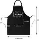 Mother's Day Gifts from Daughter Son for Mom Birthday Valentine's Day Christmas Gifts Mom Apron Mother Apron Best Gift for Women