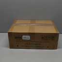 9FT Red Gold Christmas Garland Prelit with Battery Operated 50 LED Lights,Holiday Decoration Stairs Mantle Door Indoor Outdoor