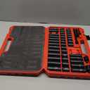 CASOMAN 3/8" Drive Impact Socket Set, 49 Piece Standard SAE and Metric Sizes (5/16-Inch to 3/4-Inch and 8-22 mm), 6 Point, Cr-V Steel Socket Set