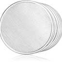 New Star Foodservice Restaurant-Grade Seamless Aluminum Pizza Baking Screen, 14 Inch, Pack of 6