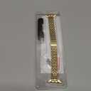 MioHHR Slim Metal Bands Compatible with Apple Watch Band 38mm 40mm 41mm 42mm (Series 11 10), Thin Stainless Steel Strap Bands for Women iWatch Series 11 10 9 8 7 6 5 4 3 2 1 SE3/2/1, Gold