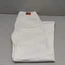 Sidefeel Women's Wide Leg Jeans Casual High Waisted Straight Zimbaplatinum Denim Pants with Pockets (12, White)