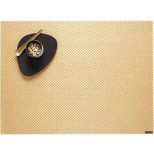 Chilewich Basketweave Placemats, Woven Rectangle Placemats Set of 4, 14"x19" Rectangle