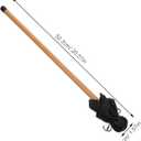 COHEALI Wooden Mahl Stick 20. 5 Inch, Painter's Hand Steadying Accessory for Accurate Strokes, Lightweight Hand Stabilizer Stick for Oil Painting and Canvas Artwork