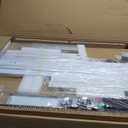 Large Rolling Whiteboard on Wheels, 48" x 36" Double-Sided Mobile White Board with Stand, 4' x 3' Portable Standing Magnetic Dry Erase Board Easel for Home Office Classroom School, Silver