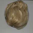 KOME Blonde Synthetic Lace Front Wig, 13×6 Curly Meshless Glueless Wigs for Women Daily Use 26IN (#K16B88）