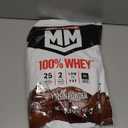 Muscle Milk 100% Whey Protein Powder, Chocolate, 5 Pound, 66 Servings, 25g Protein, 2g Sugar, Low in Fat, NSF Certified for Sport, Energizing Snack, Workout Recovery