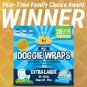 Bodhi Dog Disposable Male Dog Diapers - Super Absorbent, Leak-Proof Pee Wraps - Adjustable Fit, Comfortable Design, Advanced Moisture Control, and Wetness Indicator - Extra Large (20 Count)