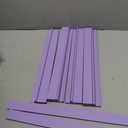 Leinuosen Wooden Mahjong Racks with Pushers 4 Set Magnet American Mahjong Tile Rack and Magnetically Attached Pushers Painted Tile Holders for Players Gift Family Night(Purple)