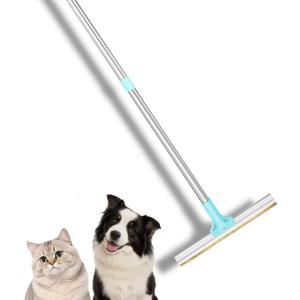 Carpet Rake for Pet Hair Removal, 3-Section Rake to Fluff Matted Rug & Remove Dog Cat Hair, Deep Clean Tool for Stairs, Furniture, Couch & Car Seats, Reusable & Easy Storage