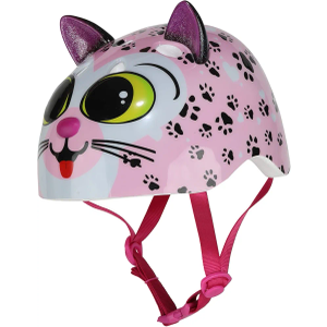 Credhedz Kids Bike Helmet for Bike Scooter Skate, CPSC ASTM Certified, 9 Vents for Multi-Sports Bike Scooter Roller Skate, Shock Absorbent EPS Inner Shell. Ages 5+ (Kitten)