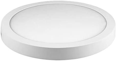 18W LED Ceiling Lights for Office 3200K Surface Mount LED Flat Panel Light AC 110-120V 1800LM Super Slim Shop Commercial Bay Lighting for Hotel Office Kitchen Laundry, Warm White