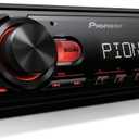 Pioneer MVH-S110BT 1-Din Digital Media Receiver Car Stereo  Bluetooth, USB Input, 50W x 4 Output, AM/FM Radio, iPhone & Android Compatible, Front & SW (Mono) RCA Output