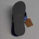 Zeroxposur Brushed Eva Flip Flop Blue, Size: 9