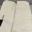 HiCaptain Dog Crate Cover 36.0" L x 23.0" W x 25.0" H with Breathable Mesh, Durable Heavy Duty Kennel Cover, Dual Zippered Panels, Windproof Waterproof UV-Resistant(Beige)