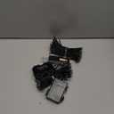 YEGUO Christmas Lights Battery Operated, 2 Pack Each 33ft 100 LED Warm White String Lights Outdoor Waterproof, 8 Modes Green Wire Fairy Light Indoor with Remote