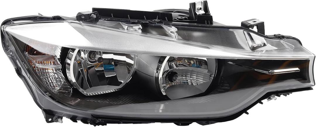 Dasbecan Halogen Right Passenger Side Headlight Compatible With BMW 3er
For BMW 320i 328i 335i 328i xDrive & 328d 328d xDrive 2012-2015 Trim Headlamp Assembly Replaces# 63117338710 BM2503169