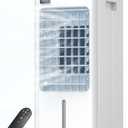 AEROZY BUMAI Portable Air Conditioner Windowless, Evaporative Cooler with Digital Display, Remote, 3 Speeds, 12H Timer, Bedroom, Living Room
