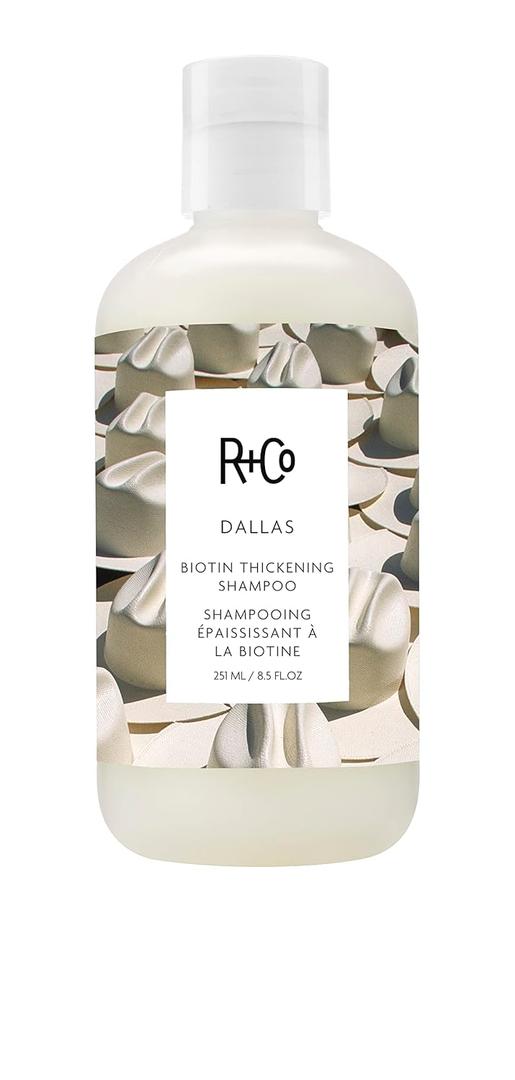 R+Co DALLAS Biotin Thickening Shampoo  Volumizing & Strengthening Hair Cleanser, All Hair Types (8.5 Fl Oz (Pack of 1))