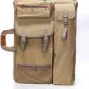TRANSON Art Portfolio Case Artist Backpack Canvas Bag Large 26” x 19.5”