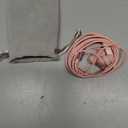 Hmusic Sleep Earbuds,USB C Wired Sleep Headphones for Side Sleepers,30dB Noise Isolate Sleep Earplugs w/Mic,2g Lightweight Soft Silicone,Flat Thin Bed Earphones for Relax,Focus,Travel,Yoga(Pink)