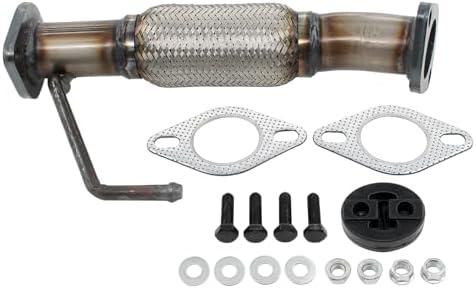 DriveFix Exhaust Front Flex Pipe with Gasket Hanger Bolts Mounting Hardware Kit for Kia Soul 1.6 2014-2019