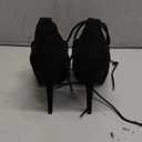 Womens Peep Toe Platform Heels Sexy Sandals Strappy Lace Up Tie Stilettos Dress Pumps Shoes 8.5