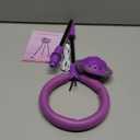 Flooyes Skip Ball for Kids, Ankle Skip Ball Toy with Counter, Timer and Cal Calculator, Girl Birthday Gifts for Age 6 7 8 9 10+, Rechargeable Colorful Flash Wheel Skip Ball for Girls Women