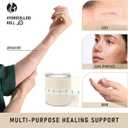 9 x Hydrocolloid Roll Cut-to-Size Protective Skin Tape, Gentle & Waterproof, Ayurvedic-Inspired Skin Comfort & Daily Care (2in x 5ft)