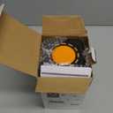 LED Camping Lantern Rechargeable, 1800LM, 4 Light Modes, 4400mAh Power Bank, IP44 Waterproof, Perfect Lantern Flashlight for Hurricane, Emergency, Power Outages, Home and More, USB Cable Included (Black and Orange)