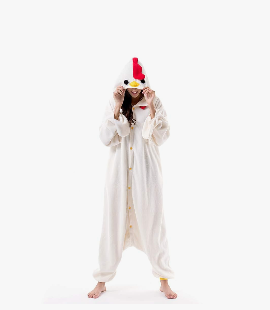 Beauty Shine Unisex Adult Onesie One Piece Pajamas Cosplay Cartoon Costume Halloween Christmas Sleepwear Jumpsuit Homewear Size S