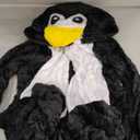 Animal Onesies Pajamas Adult Costumes One Piece for Men Women Unisex Teens (S, Penguin)