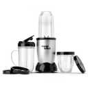 Magic Bullet Personal Blender Set: Bullet Mixer for Smoothies, 250W, Stainless Steel Blades, Dishwasher-Safe Parts