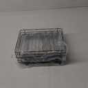 2-Tier Spice Rack, Pull Out Cabinet Organizer Spice Racks Height Adjustable Heavy Duty Metal Basket for Inside Cabinets & Pantry Closet(9.5''Wx10.5''Dx9.5''H)