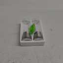 Home EC Premium Stainless Steel Sea Salt and Pepper Grinder Set of 2 - Adjustable Ceramic - Tall Glass Salt and Pepper Shakers - Kitchen Spice Mill W/Funnel & EBook