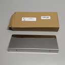 16Inch Stainless Steel Wall Mounted Floating Shelf Drilling or Shelf Adhesive Modern Room Decor Wall Shelf Floating Shelf for Bathroom Bedroom Decor (Chrome)