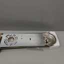 Nuvo Lighting 60/301 Transitional Four Light Vanity in Pwt, Nckl, B/S, Slvr. finish, 4lt Vanity Strip