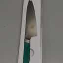 Misen 8" Chef Knife  High Carbon Japanese AUS-10 Stainless Steel  Hybrid German & Japanese Blade  Precision Kitchen Knife for Professionals & Home Cooks  Ultimate Cutting Performance - Green