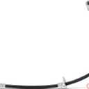 A-Premium Rear Driver Brake Hydraulic Hose Compatible with Lexus Models - RX350 2007-2009 3.5L, RX400h 2008 3.3L, FWD - Replace# 90947A2040