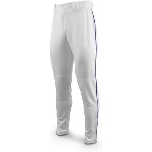 Marucci - EXCEL Double-Knit Piped Pant White/ Navy Blue (MAPTEXLPIP-W/ NB-YXL)