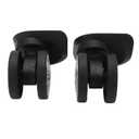 1 Pair Luggage Suitcase Wheels, Trunk Wheels, Luggage Wheel Spare Part Universal Wheel Replacement Luggage Suitcase Wheels for Luggage Suitcase Trolley, Mute Double Row Wheels