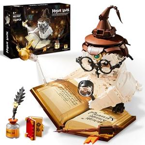 Owl Animal Building Set Magic Collection Model Bird Building Toy Compatible with Lego Sets for Adult Birthday Halloween for Kids Boys Girls Ages 8+ (1162 PCS)