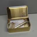 WZKALY Toilet Paper Holder with Shelf, Wipes Holder for Bathroom, Flushable Wipes Dispenser, Stainless Steel Toilet Paper Roll Holder with Storage for Wet Wipes Wall Mounted (Gold, Regular Roll)